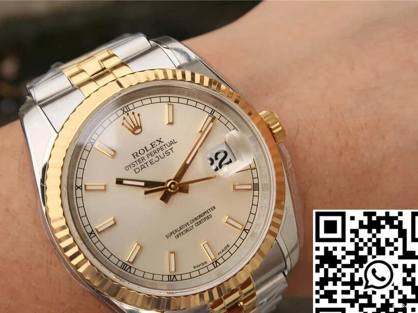 Rolex Datejust AR 36MM 116233 Gold Yellow Factory 0104